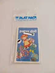 Vintage Paper Doll Set Whitman Play Pack Calico Miss 1975