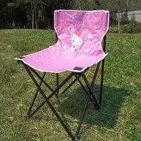 在飛比找Sanrio Gift Gate 三麗鷗優惠-HELLO KITTY好攜帶露營折疊椅附袋(粉紅花園)