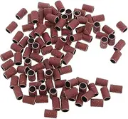 WEKADRIN Nail Drilling Head Sanding Tool 80 Grit Manicure Sanding Bands for Nail Drill Machine