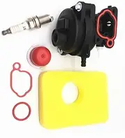Carburetor Fit For B S 799583 593261 595656 591979 591160 450E Series 125cc Lawn Mower Engine(WHITE)