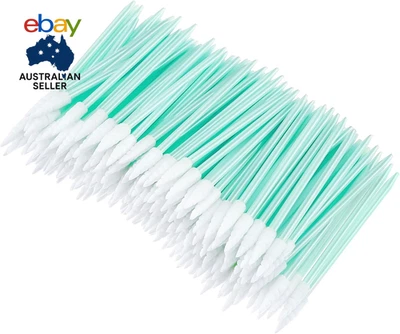 200 Pieces Foam Cleaning Swab Sticks Foam Tip Cleaning Swabs Sponge Stick for In