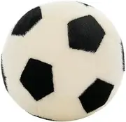 Soccer Stuffed Plushies Soft Soccer Ball Throw Pillow for Home Decoration (25cm/9.8inch)