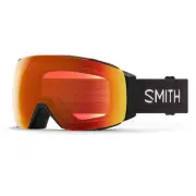 Smith I/O Mag Snow Goggles, Black Frame, ChromaPop Everyday Red Mirror Lens