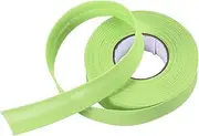 uxcell 3/4 Inch Single Fold Bias Tape Polyester Continuous Bulk Bias Tape for Sewing, Seaming Quilting Hemming Binding Crafts (Light Yellow 10 Yards)