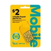 Optus $2 Prepaid Mobile Phone SIM