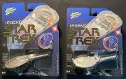 Johnny Lightning Star Trek 2004 Series 1 - 2 Enterprise NX-01s - Brand New