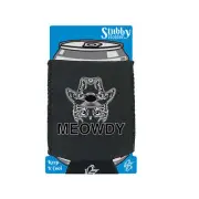 Meowdy Cat Cats - Novelty Funny Drinks Cooler Holders Stubby Holder