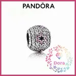 DORA SHOP❤ PANDORA 潘朵拉 粉色密釘櫻花串飾 簡約 情侶 祝福 輕奢 情人節 791129CZ