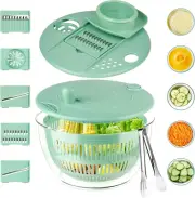 YUANYE Salad Spinner Large, 3 in 1 Vegetable and Fruit Washing Bowl with Straine