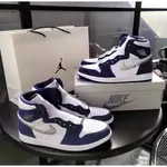 AIR JORDAN1 HIGH OG CO JP"MIDNIGHT NAVY"海軍藍 575441-141 慢跑鞋