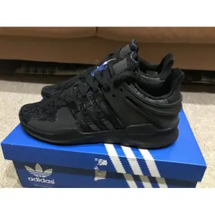 正品 Adidas EQT Support ADV 全黑 黑魂 雪花 編織 網布 襪套 慢跑鞋 英國公司貨 BY9589