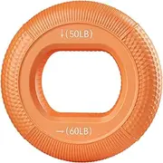 Silicone Finger Exerciser Rings - Silicone Finger Squeezer Gripper | Exerciser Rings For Hand Training | Resistance Trainer For Weak Hands | Strength Equipment For Home Gym, Rock Climbing, Musicians