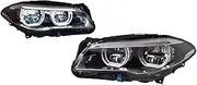 Car Headlights Compatible for BMW 5 Series F10 LED Car Lamps Daytime Running Lights Dynamic Turn Signals Car Accessories 2010-2016(For 2010-2013 w AFS)
