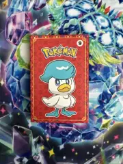 McDonald's 2023 Pokemon Card Pack #9 Quaxly Kids Happy Meal Toy New