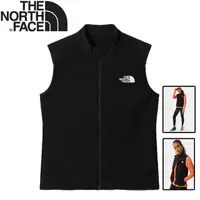 在飛比找momo購物網優惠-【The North Face】女 輕排彈性背心 美版《黑》