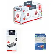 Miele Service Kit FJM 16 Vacuum Bags + SF-AA50 Filter, Motor Filters(4),Vac Freshener(4)