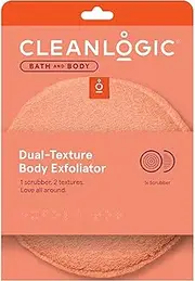 Clean Logic Exfoliating Body Scrubber Round Dual Texture
