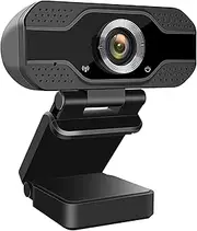 Webcam with Microphone 1080P Computer USB Webcams for Desktop Laptop PC Camera Streaming Webcam for Gaming/Video Calling/Recording/Conferencing