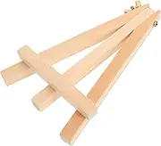 Gadpiparty 1pc Small Tabletop a Frame Easel Sturdy Wood Display for Photos Artwork for Artists Students for Home Cafe Bar Decor
