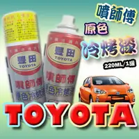 在飛比找樂天市場購物網優惠-噴師傅-汽車原色冷烤漆，豐田TOYOTA車系專用，汽車刮傷、