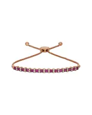 Le Vian 14K Rose Gold 1.50 ct. tw. Diamond & Ruby Bolo Bracelet