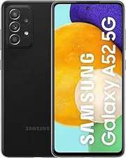 Samsung Galaxy A52 5G (A526) 128GB Black (GLXA525G128GBBLKAN) (Renewed)