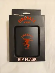 Fireball Dragon Logo Flask 7 Ounce New in Box