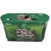 GLADE Candles PINE WONDERLAND Single Wick Limited Edition Twin Pack
