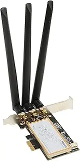 Dpofirs PCIE WiFi Card for PC, Tri Band 1750Mbps 5GHz & 2.4GHz, 3 Antennas, Win 7/8/10/OS
