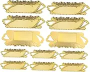 12pcs Dried Fruits Plate Tray with Appetizer Plates Snacks Storage Tray Decorative Serving Plate Dried Fruit Platter Candy Plates Candy Container Snack Storage Holder