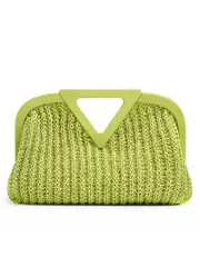 Bottega Veneta Point Bag in Seagrass