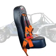 Arctic Cat Wildcat 3rd Middle Bump Seat Kid Child Booster ORANGE Safety Harness