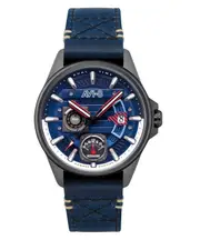 AVI-8 Hawker Harrier Farley Multifunction Regiment Blue Dial Quartz Mens Watch