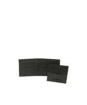 Multi-Card Slot Wallet Set One size Black