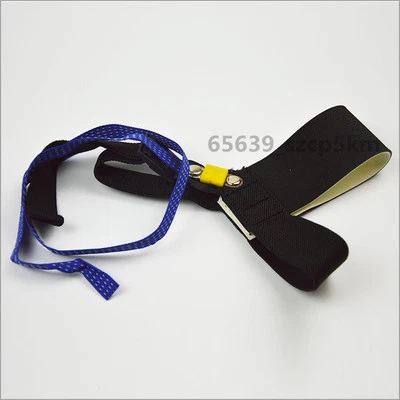 NEW Anti-Static ESD Heel Ground Strap Black(2 Pcs)