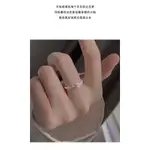 ✿茉茉家時尚飾品✿韓國新款方鑽戒指INS不掉色小眾設計學生冷淡風韓國