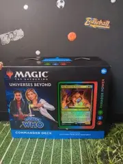 Magic The Gathering Commander Deck Box Doctor Who Paradox Power
