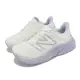 【NEW BALANCE】慢跑鞋 Fresh Foam X More V4 D 寬楦 女鞋 白 紫 厚底 NB 運動鞋(WMORCU4-D)