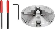 Lathe Chuck 6in 4 Jaw Alloy Steel Self 错误 错误 Woodworking Tool Set Kit