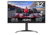LG 31.5' 32UR550K-B UltraFine 4K HDR monitor 3840 x 2160
