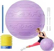Generic Fitness Yoga Ball,Anti-Burst Gym Balls|Physical and Balance,Pregnancy Maternity Labour & Yoga,Non-Slip Home Workout Equipment| Birthing Labour Pre Natal Exercise