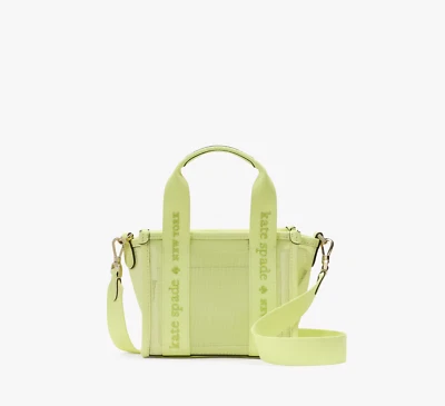 Kate Spade Kip Mesh Mini Tote Crossbody Bag - Melon Rind KL060 - NWT