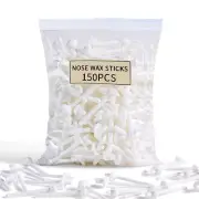 150 Pcs Wax Sticks, Nose Wax Kit Accessories, Waxing Sticks for Nose Hair