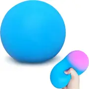 Giant Squishy Stress Balls for Kids and Adults, 4-Inch Jumbo Squeeze Balls, Stre