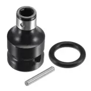 Chuck Adapter 1/2" Square to 1/4" Hex Female Socket for Chuck Wrench