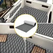 EVA Foam Boat Flooring Marine Sea Decking for Boats _Grey Diamond Marine Floorig