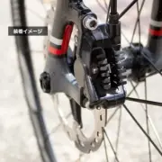 GORIX Bicycle Disc Brake Pad gottsustop PS7-Fin Resin Pad 1 Pair With Fin