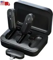 Wireless Lavalier Microphone Mic For iPhone iPad IOS Live Stream YouTube Tiktok
