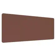 28"x14" Desk Mat Protector, PU Leather Non-Slip Mouse Pad Mat, Brown