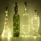 Rechargeable USB LED Bottle Cork Wire Fairy String Lights TOP G3V7